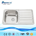 Best Discount Solid Surface Stainless Steel Commercial Bathroom Kitchen Sink With Decals